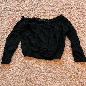 Brandy Melville Off-the-Shoulder Crop